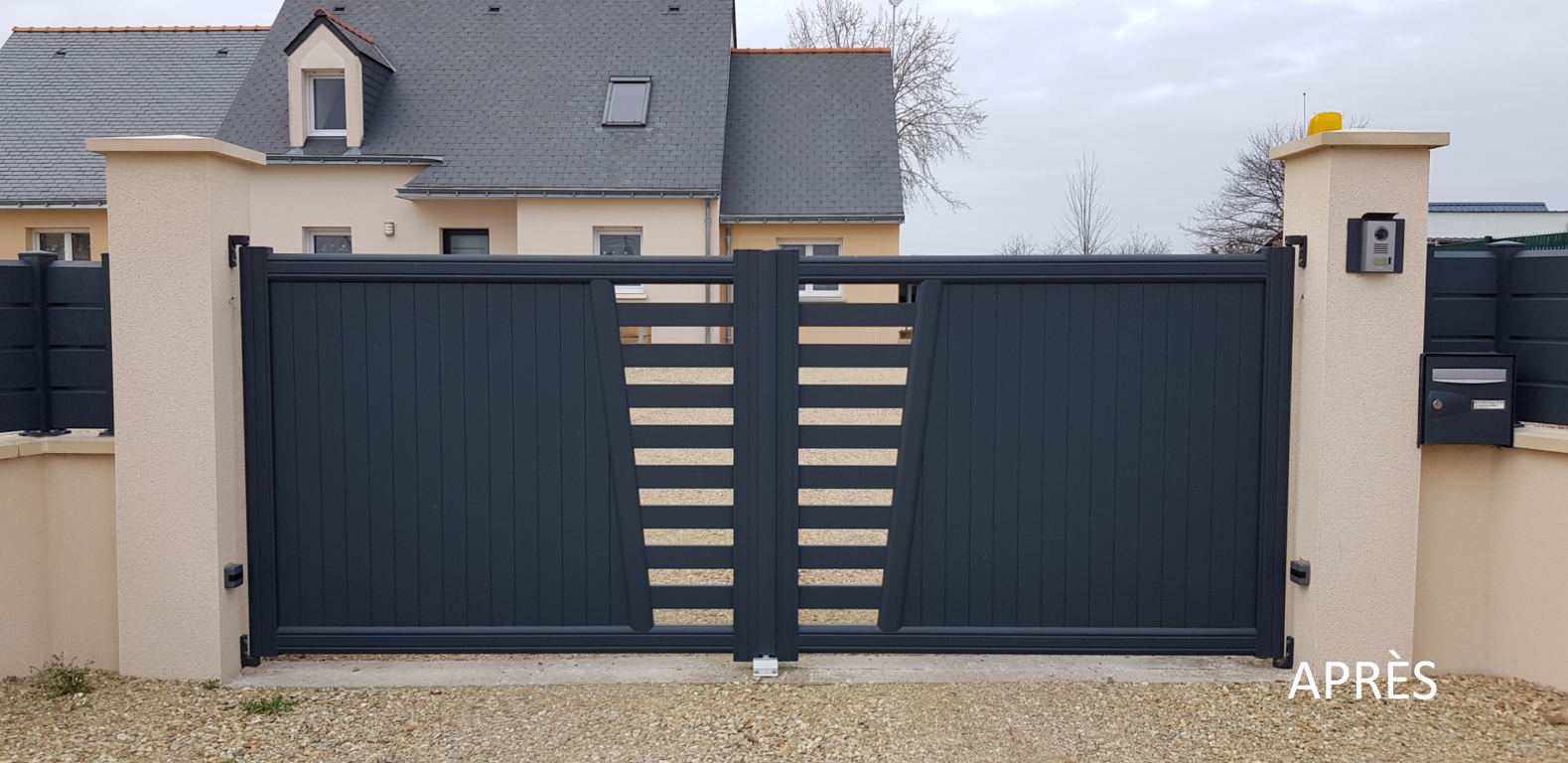 installation portail alu maine et loire